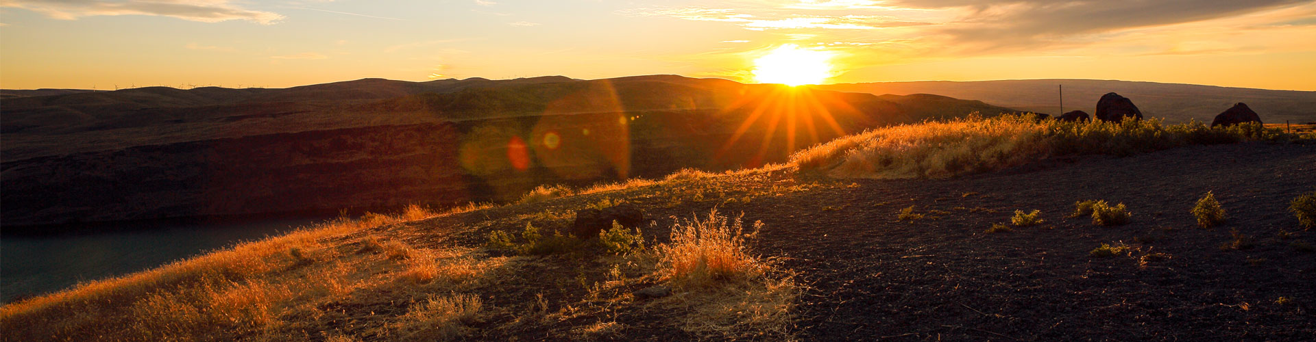 Columbia Hills Park vantage sunset 1920px wide jumbotron image