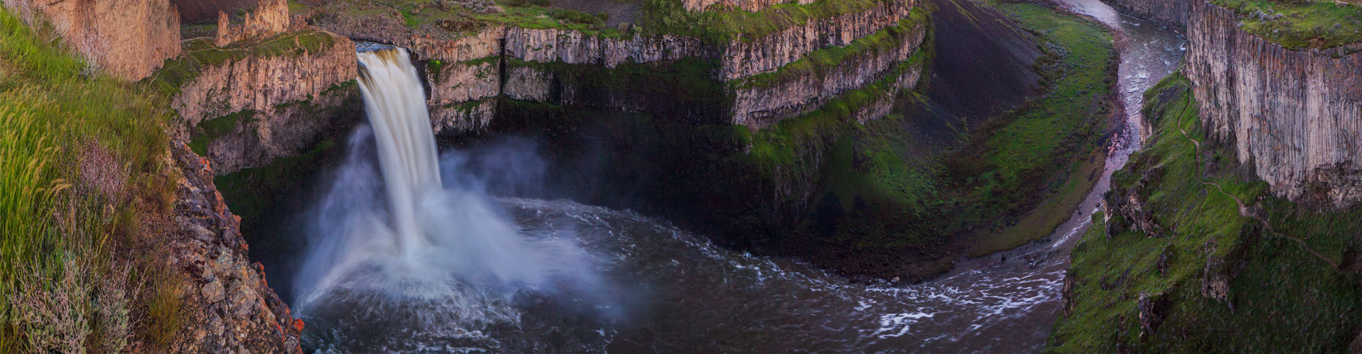 Palouse Falls 1920px by 500px jumbotron image