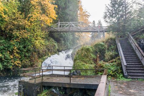 Picture of complete Tumwater Bridge with waterfall used as the Nurse Licensure Compact (NLC) Rules thumbnail