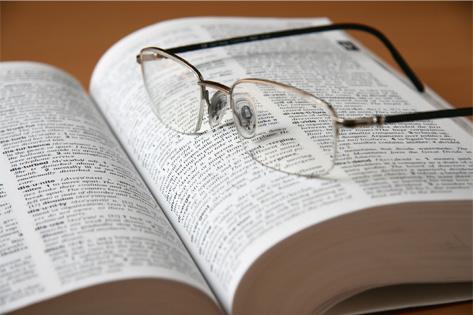 Picture of a dictionary symbolizing the Glossary of Terms thumbnail