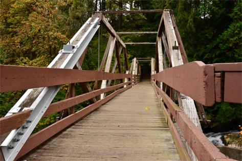 Frequently Asked Questions thumbnail image of a close-up of Tumwater Bridge