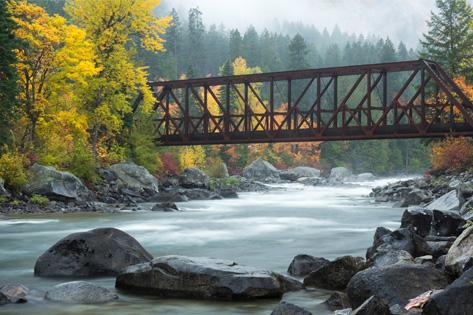 Picture of Tumwater Bridge over river rapids used as the Advanced Registered Nurse Practitioner License thumbnail