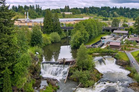 Bird's eye view of Tumwater cityscape image used for the Practice Guidance (Advisory Opinions) thumbnail